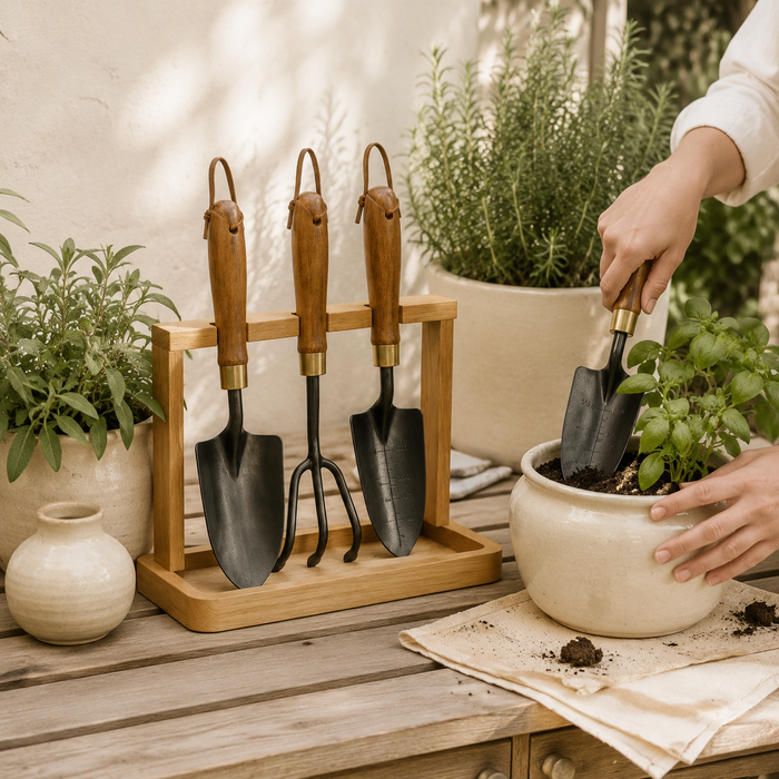 Cedarivia Linea Garden Tool Set