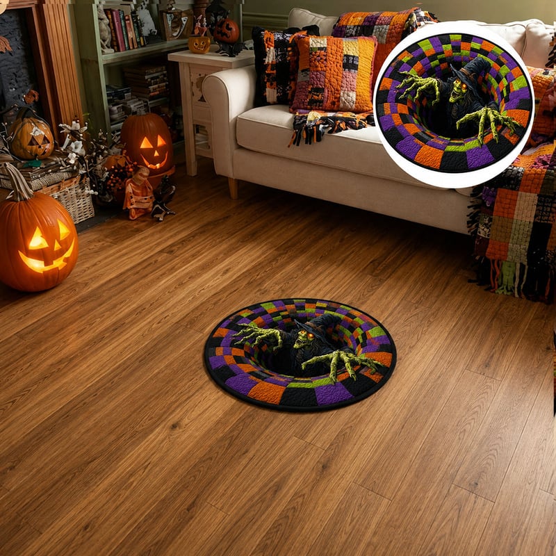Eigoods haunted vortex round Halloween rug image 40